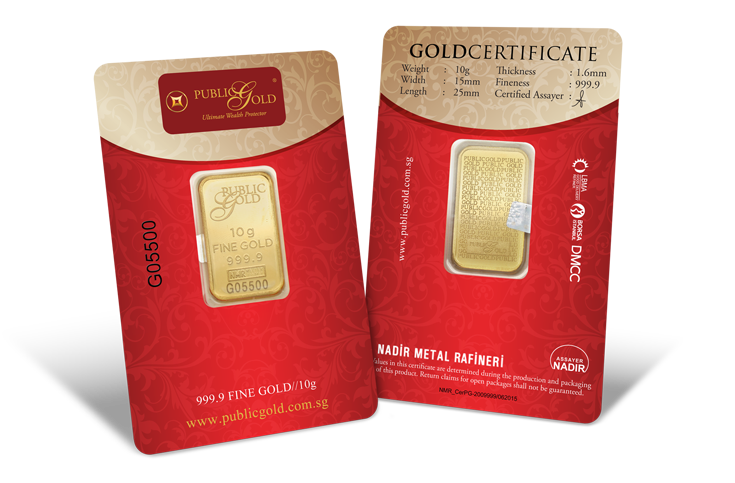 10 gram Gold Bar - Classic